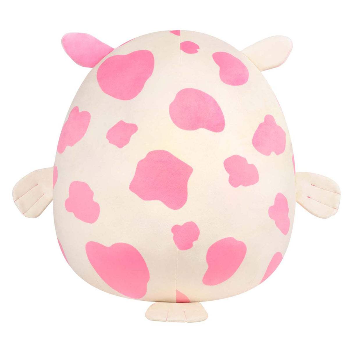 Jazwares squishmallows cuddly toy plush - mondy the pink spotted white sea cow - 40cm