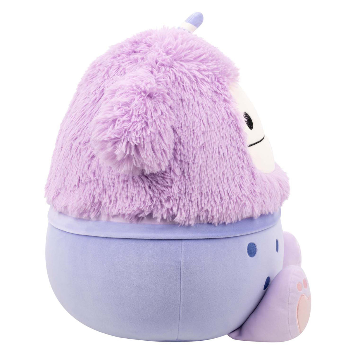 Jazwares squishmallows knuffel pluche - dilka the boba lavender bigfoot - 40cm