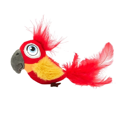 Fofos parrot with sound and catnip balls