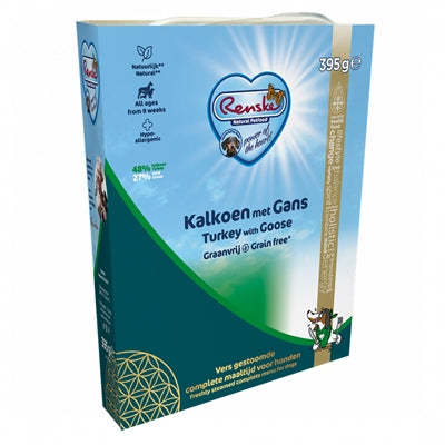 Renske freshly steamed meat turkey with goose grain-free