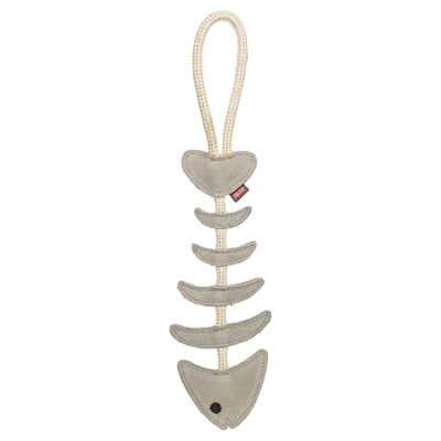 Trixie Couro espinha de peixe com corda