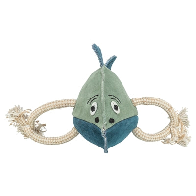 Trixie peixe couro com corda