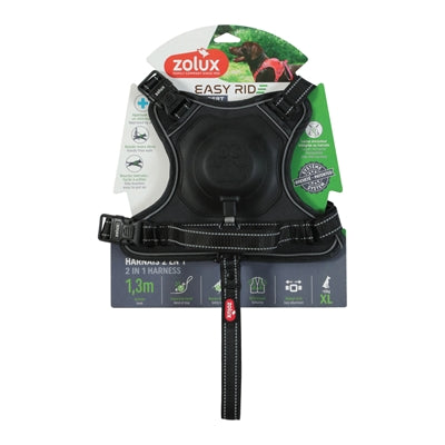 Szelki dla psa Zolux Easyride w kolorze czarnym