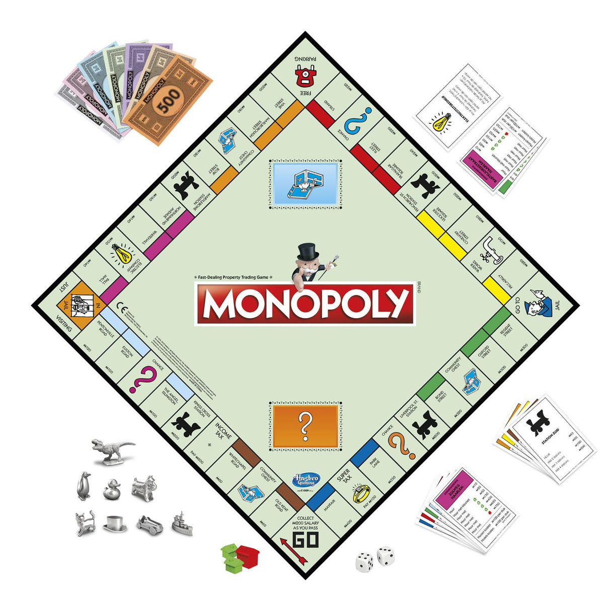 Hasbro monopoly classic - board game