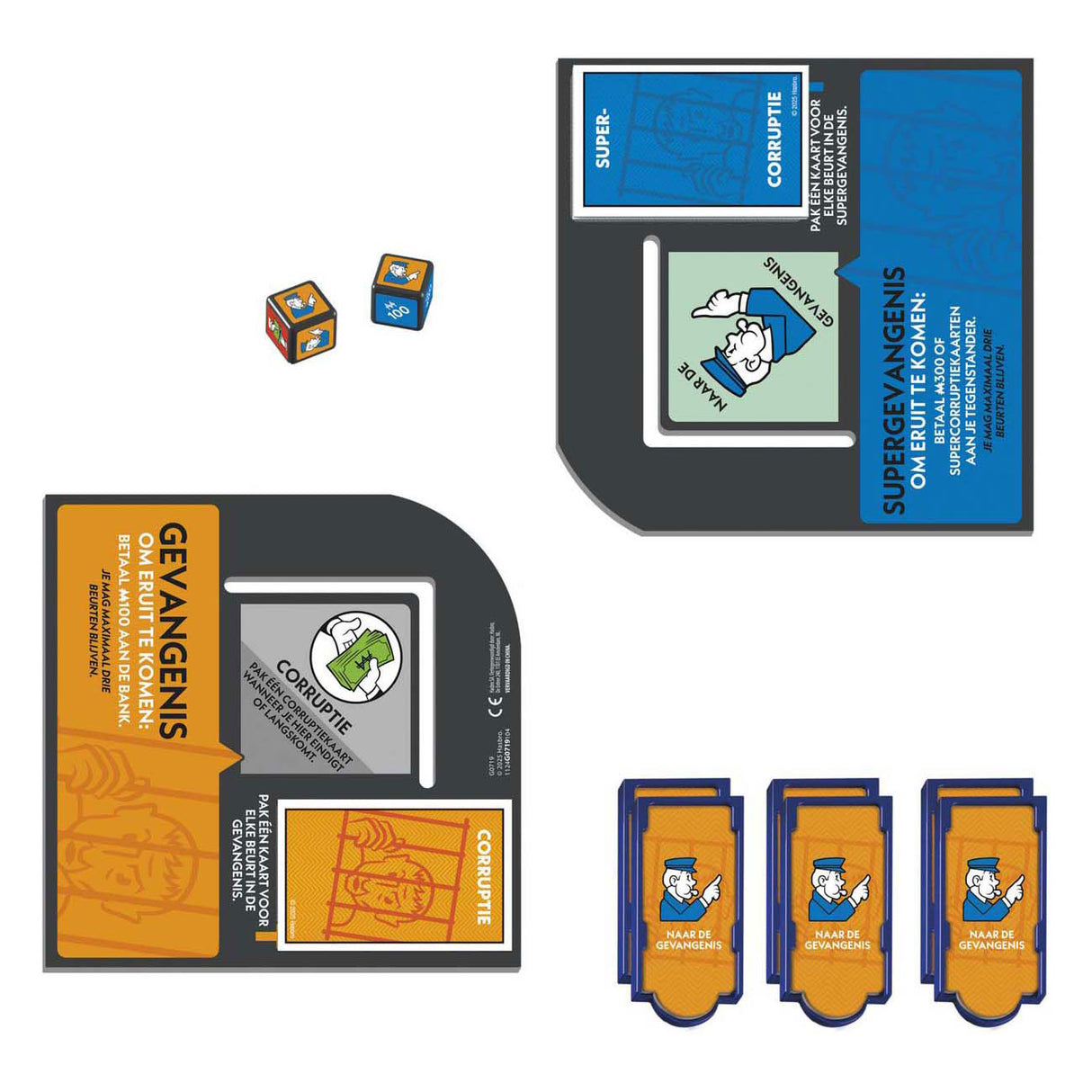 Hasbro monopólium a börtönre