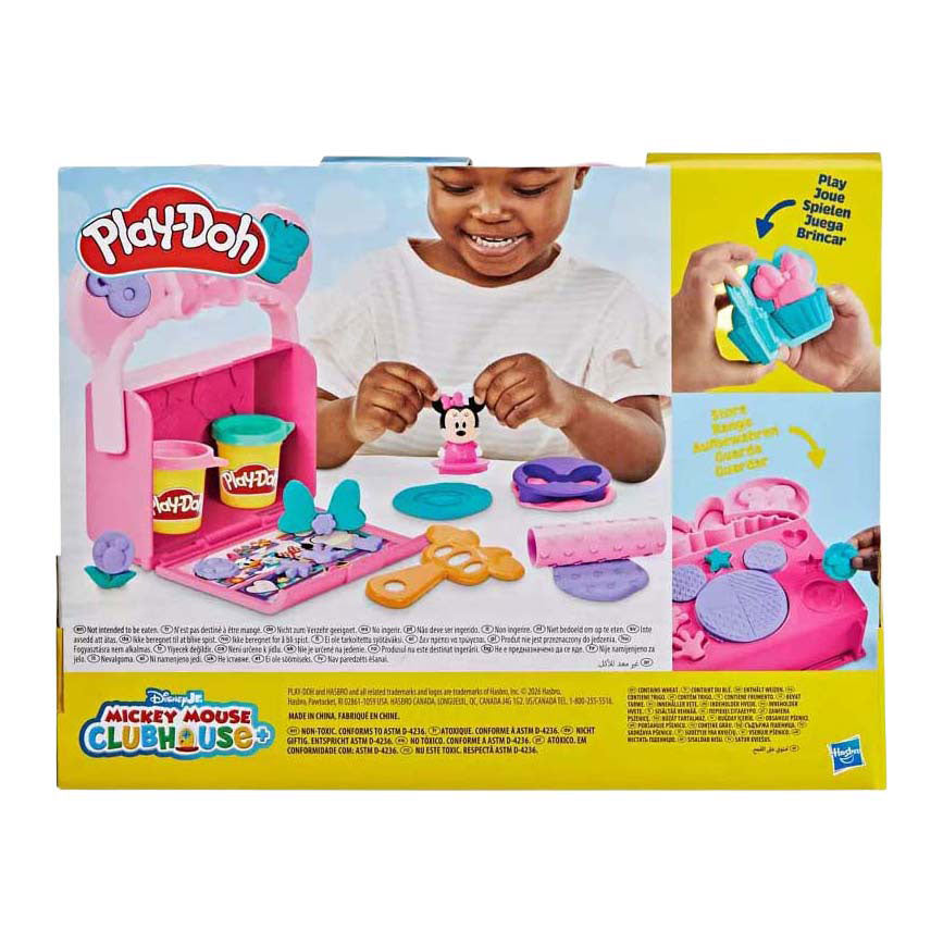 Play-doh disney junior bakkerij speelset - 3 kleipotjes