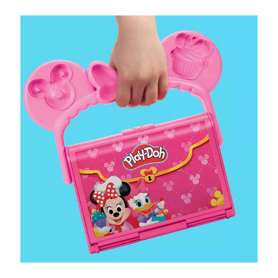 Play-doh disney junior bakkerij speelset - 3 kleipotjes