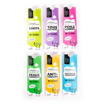 Produzione di shampoo Hery su Schooms