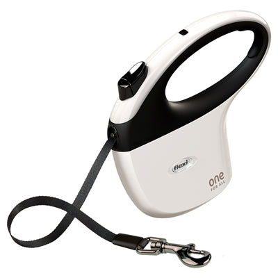 Flexi retractable line one white black