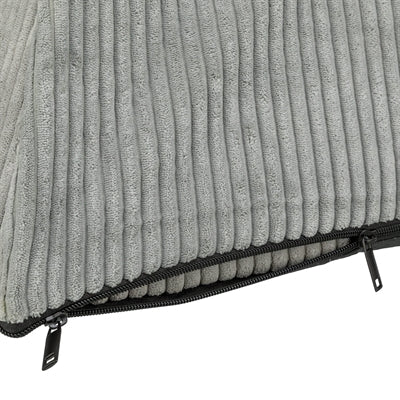 Trixie dog bed tent jonna vital ribbed fabric light gray
