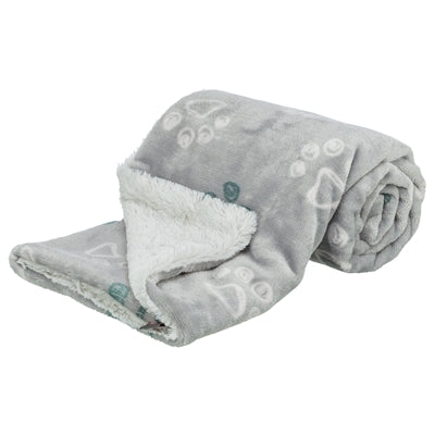 Trixie dog blanket jimmy soft light gray