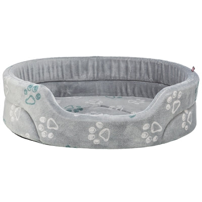 Trixie dog bed jimmy soft oval light gray