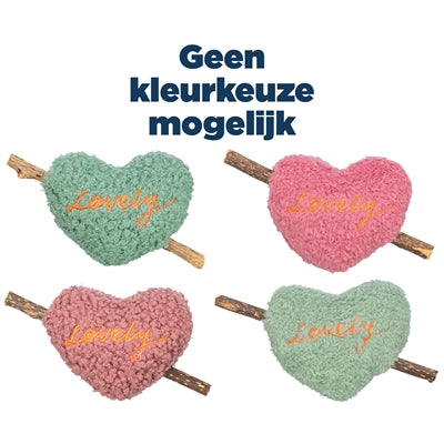 Trixie peluche matatabi corazón surtido