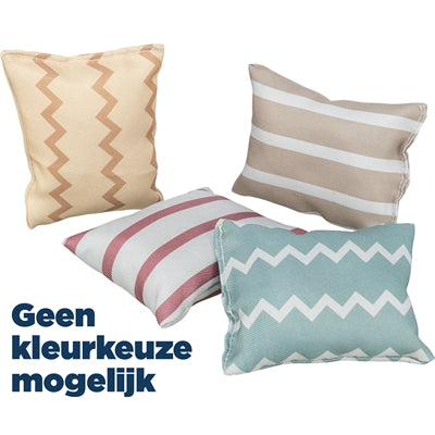 Trixie speelkussen met catnip katoen assorti