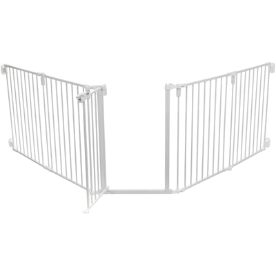 Trixie metal closing gate 5-piece with white door