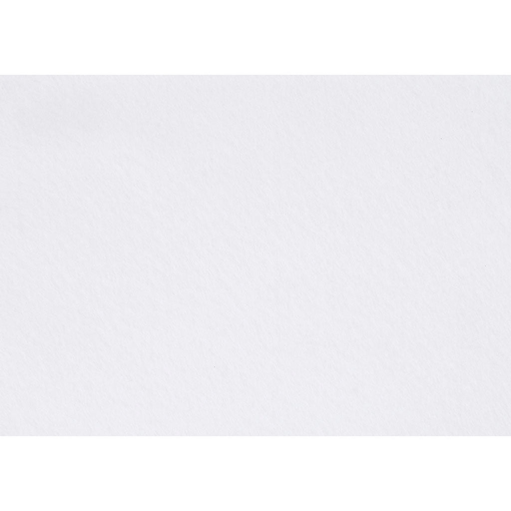 Hobby Felt White A4, 10 Sheets