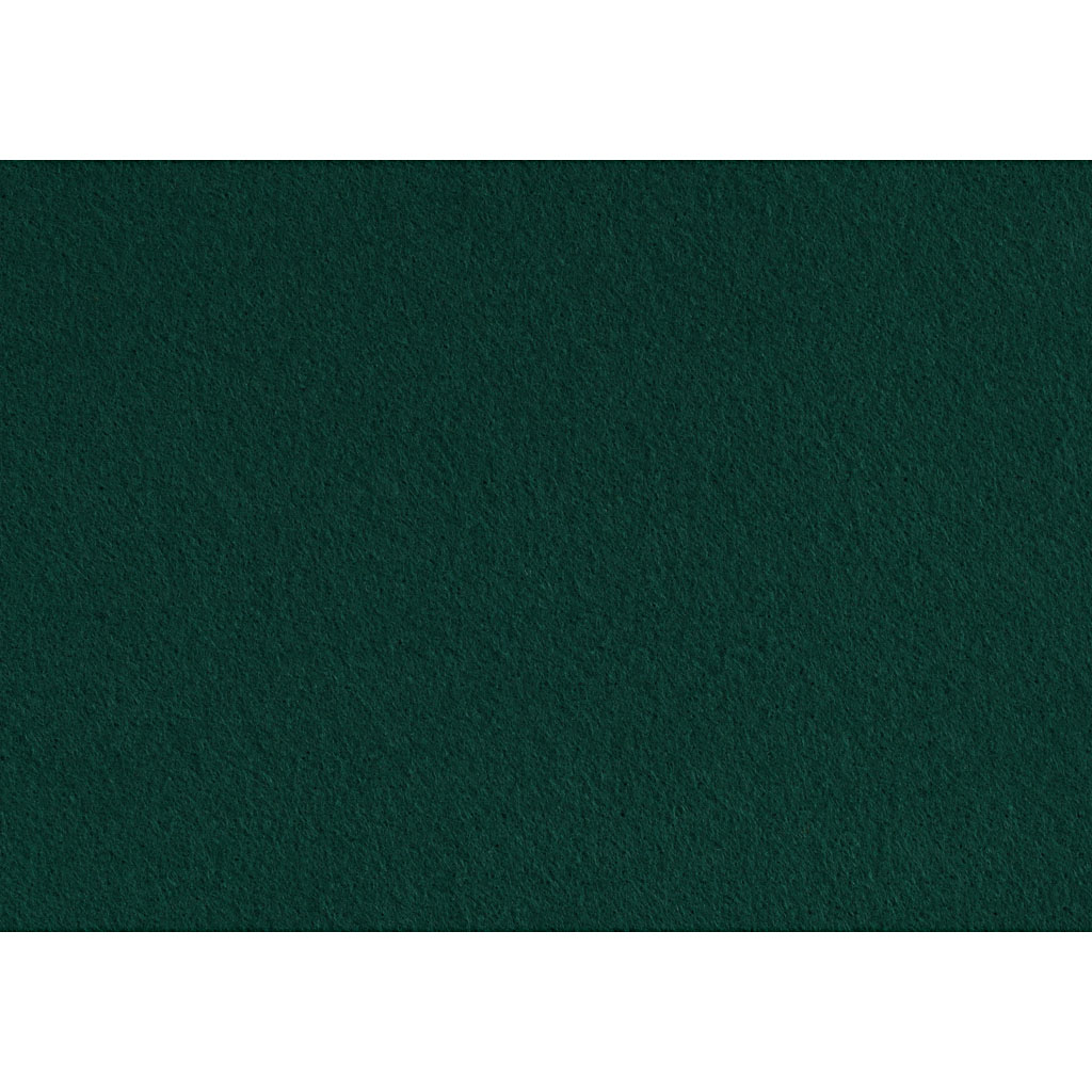 Hobby Felt Dark Green A4, 10 Sheets