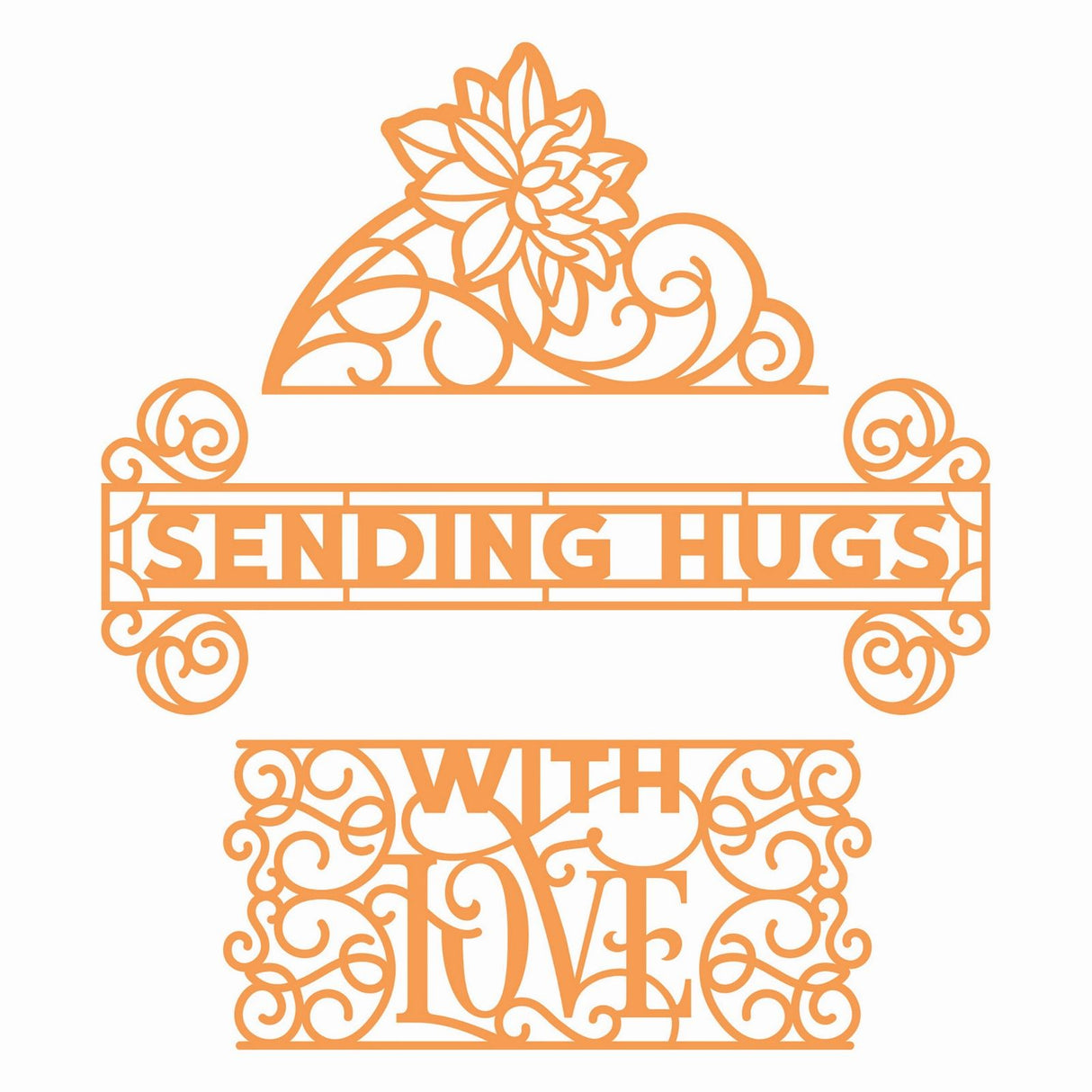 Tonic studios • essentials die set love header