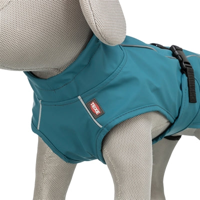 Trixie regenjas hond vimy petrol