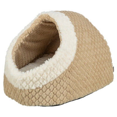 Trixie kattenmand iglo kaline mio lichtbruin creme