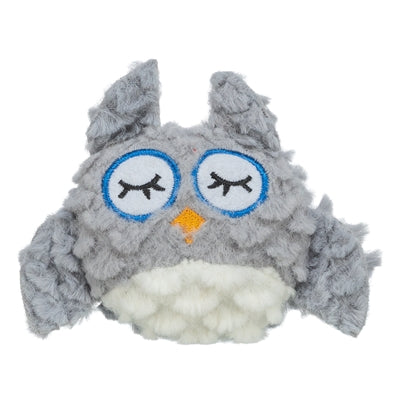 Trixie uil pluche met kattenkruid catnip assorti