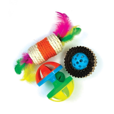 Happy pet tabby patch ratel roller krabspeeltje