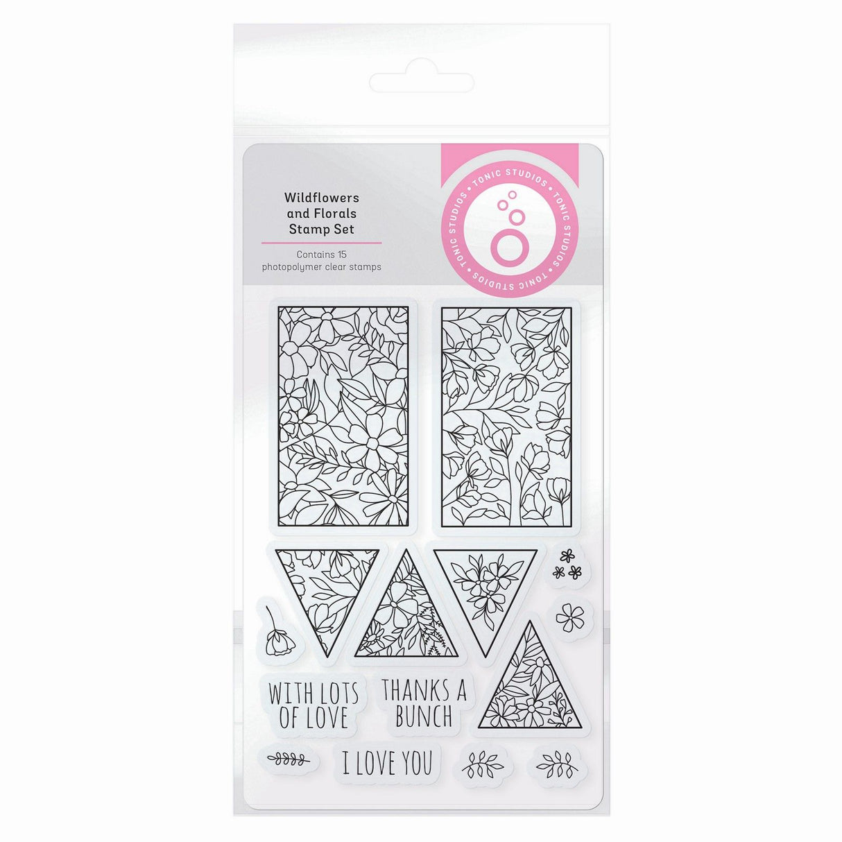 Tonic studios • dimensions floral box stamps