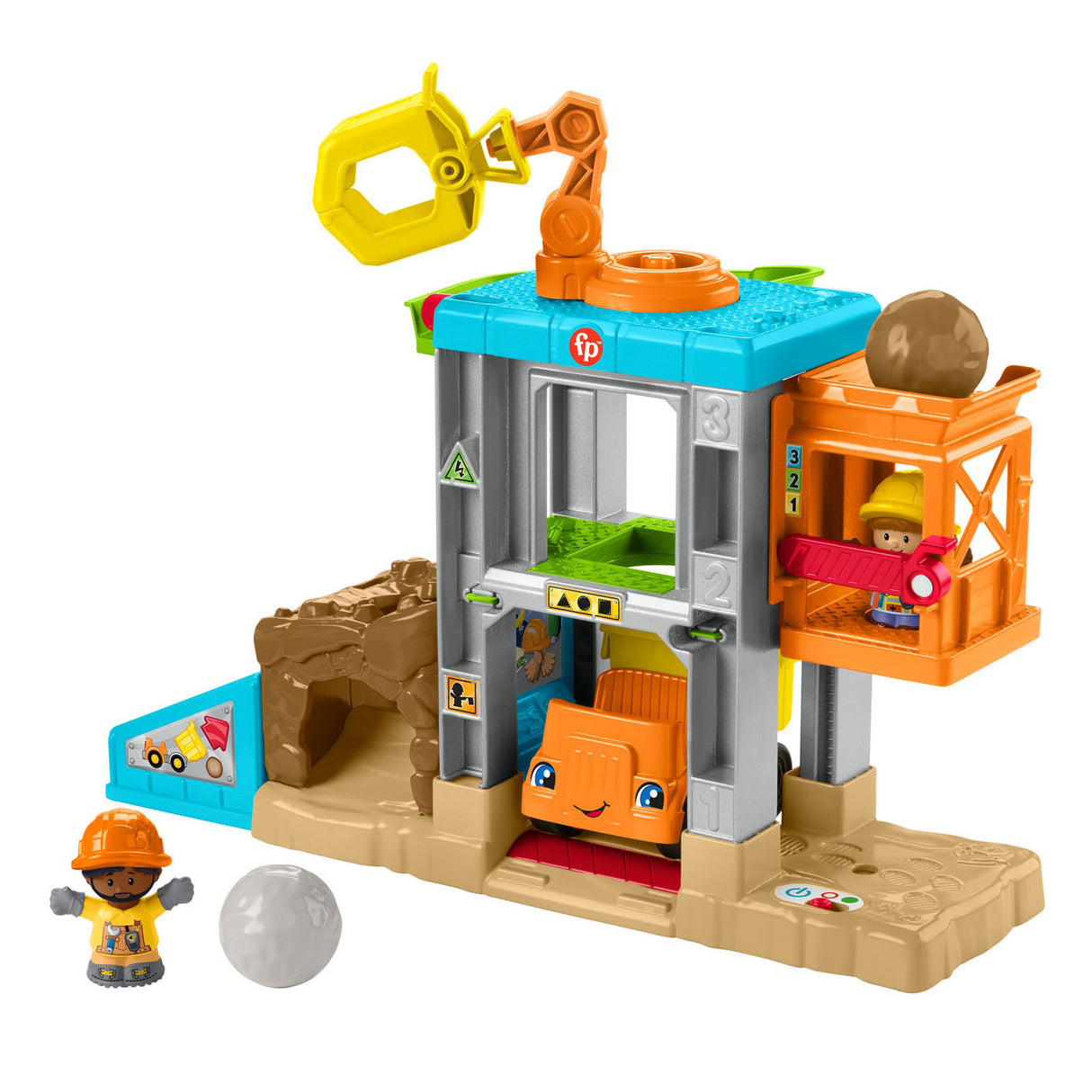 Fisher Price Little People Learning Loading Construction Site