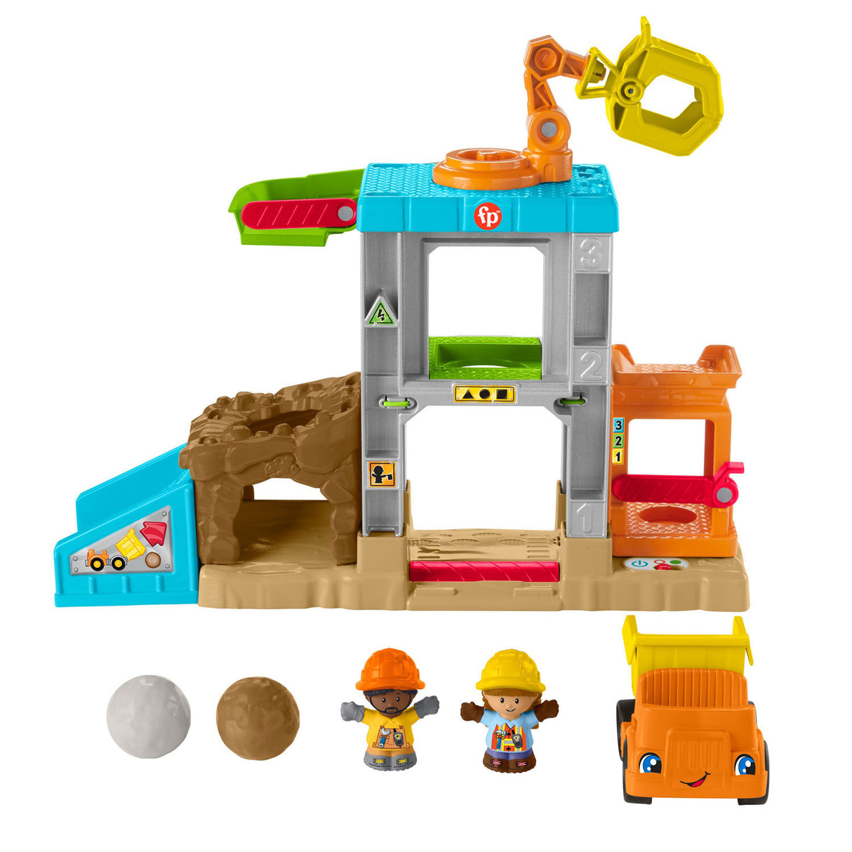 Fisher Price Little People Learning Loading Construction Site