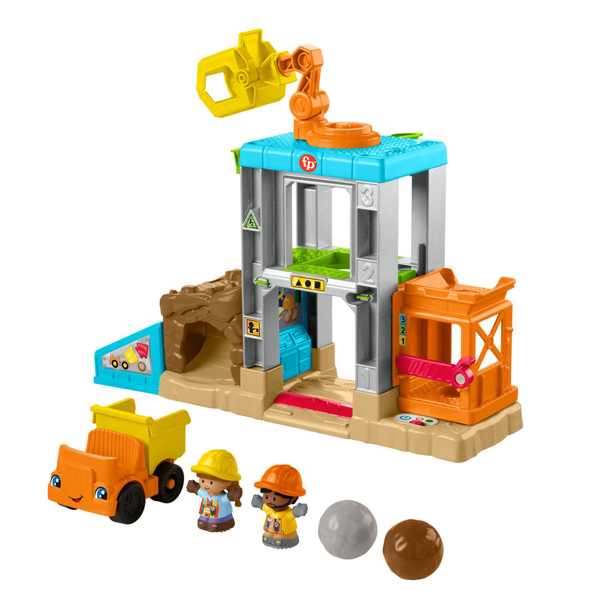 Fisher Price Little People Learning Loading Construction Site