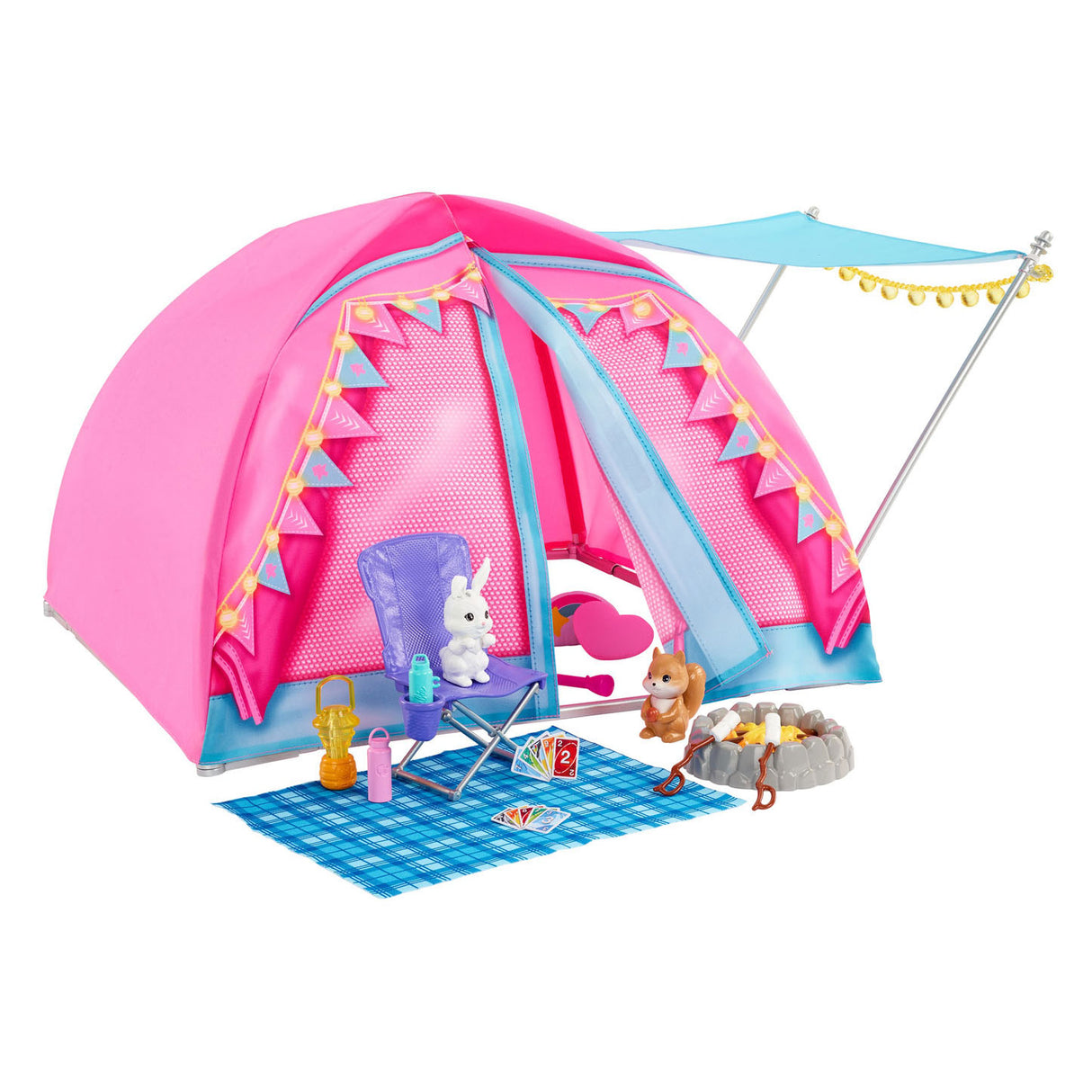 Mattel Let's Go Camping Tent Playset