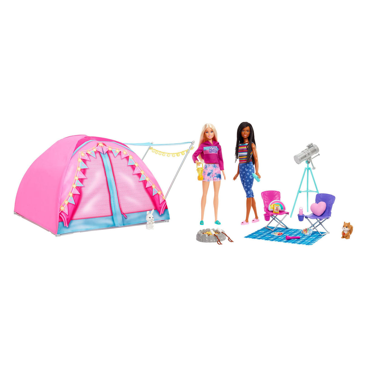 Mattel Let's Go Camping Tent Playset