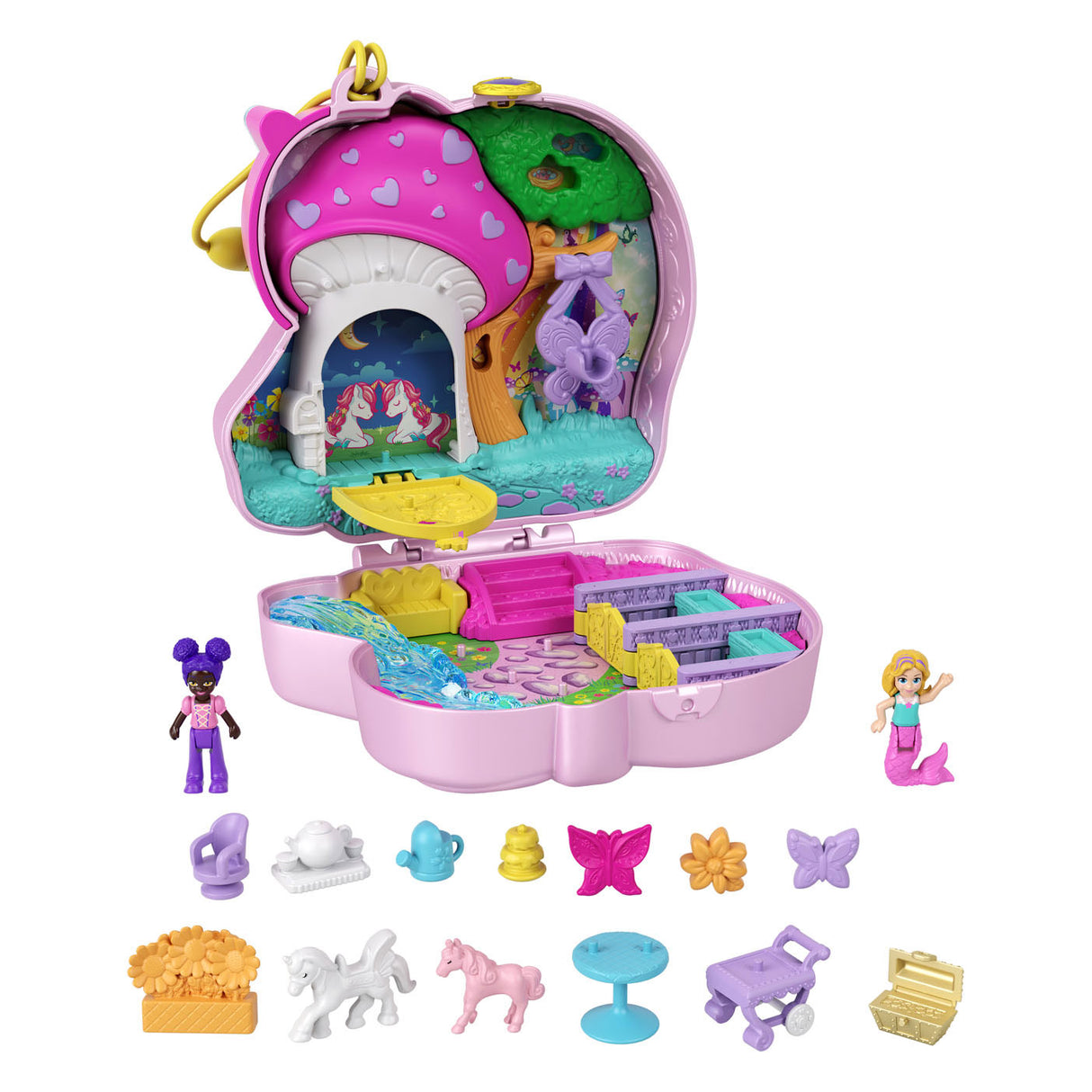 Mattel Polly Pocket Unicorno Tea Party