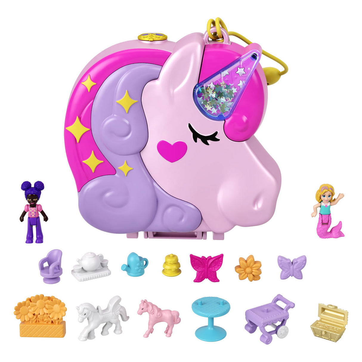 Mattel Polly Pocket Unicorno Tea Party