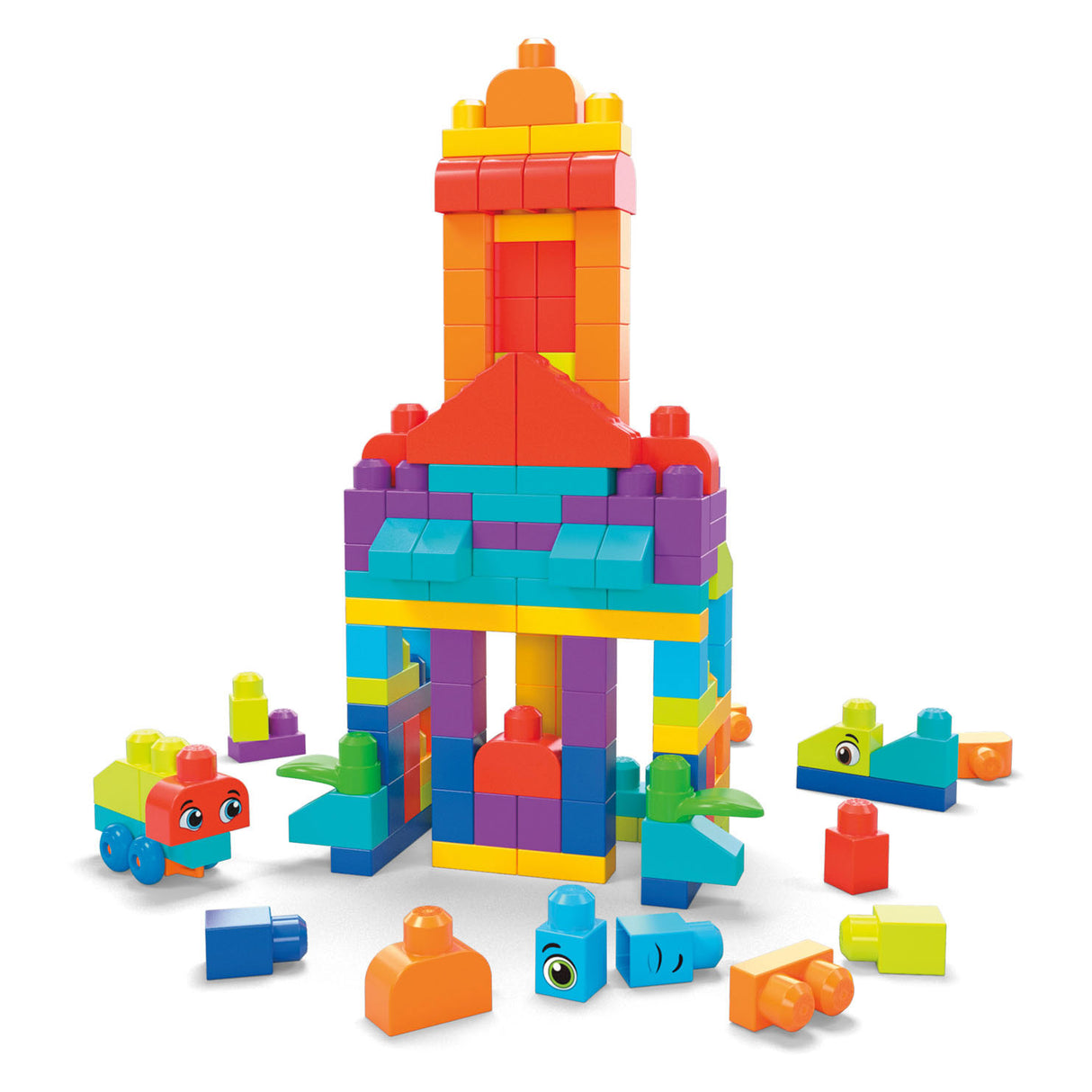 Mega bloks - bigger building bag bouwblokken - 150dlg.