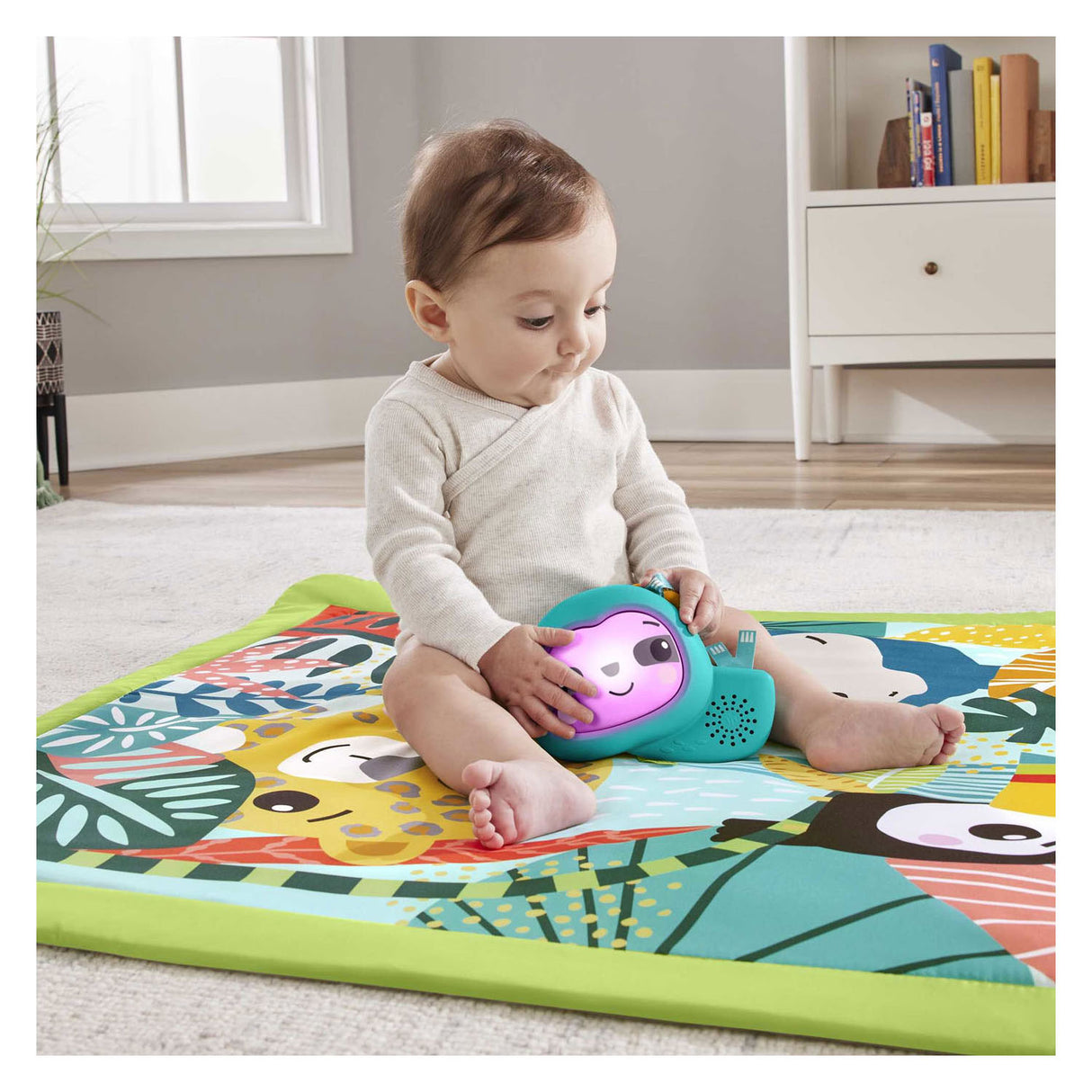 Mat de jeu pour bébé Fisher Price Rainforest, 3in1