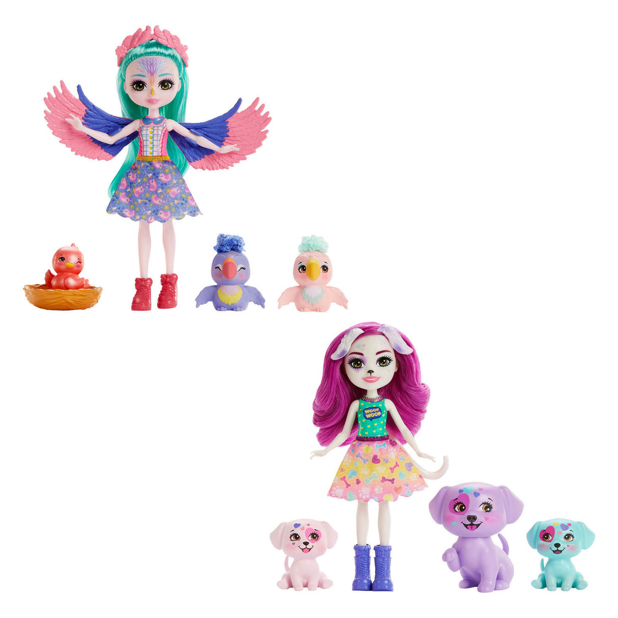 Mattel Enchantimals City Tails Pop with Animal Friends
