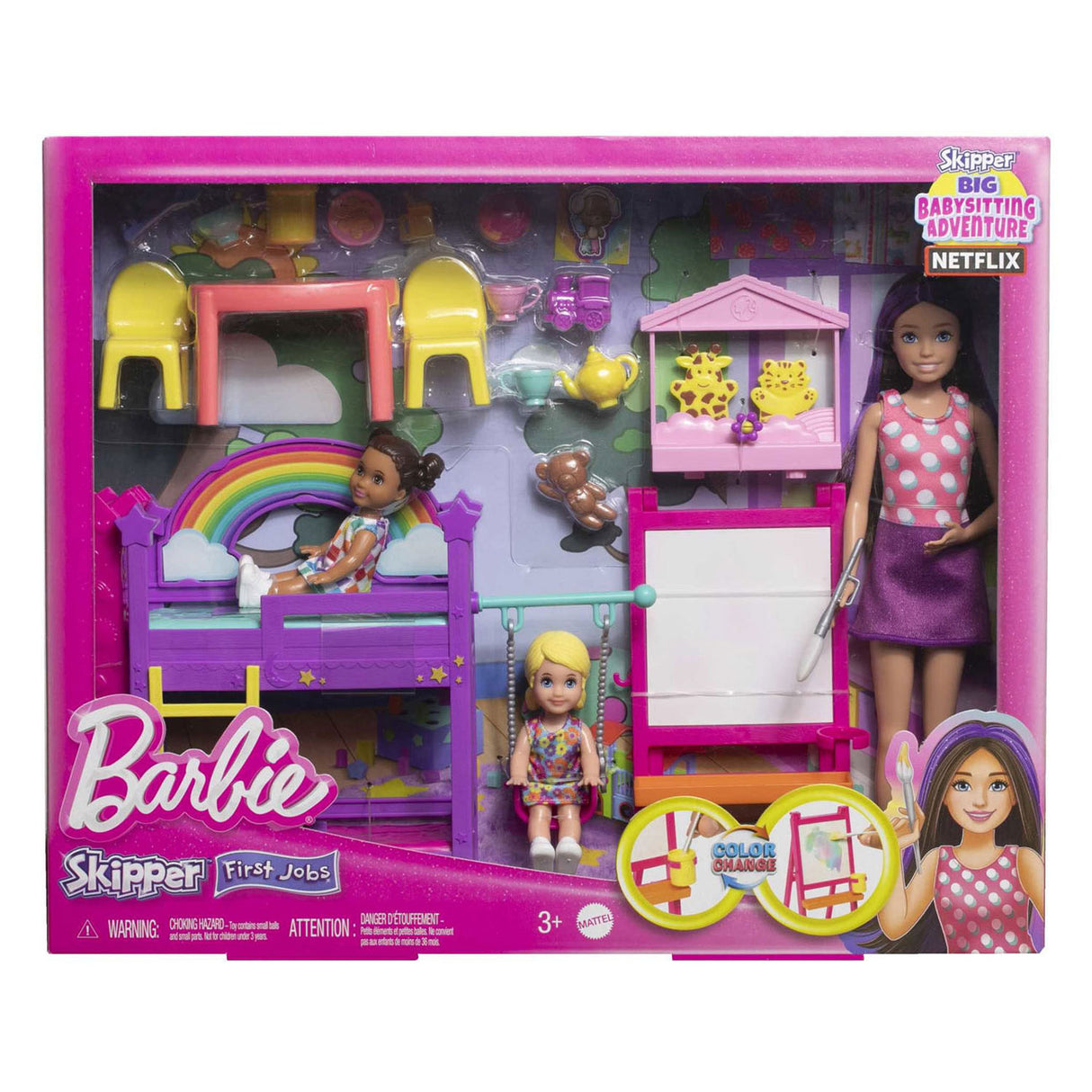 Mattel Skipper éischt Ronn Spill Set