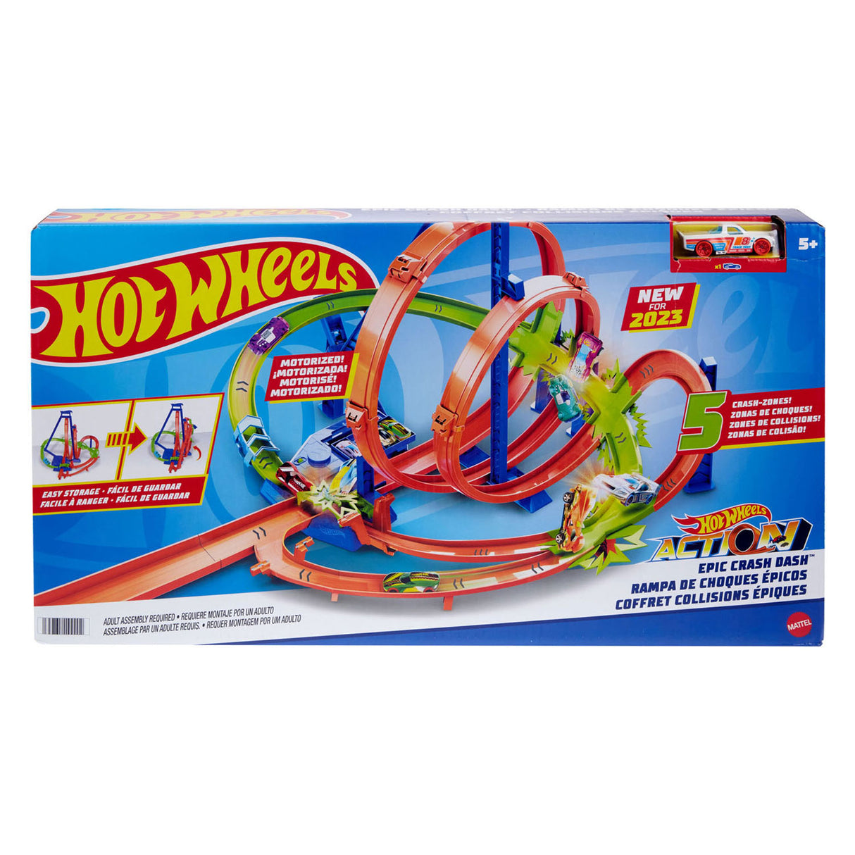 Hot Wheels Akcja Legendarna awaria i wyskakna gra wyścigowa gra