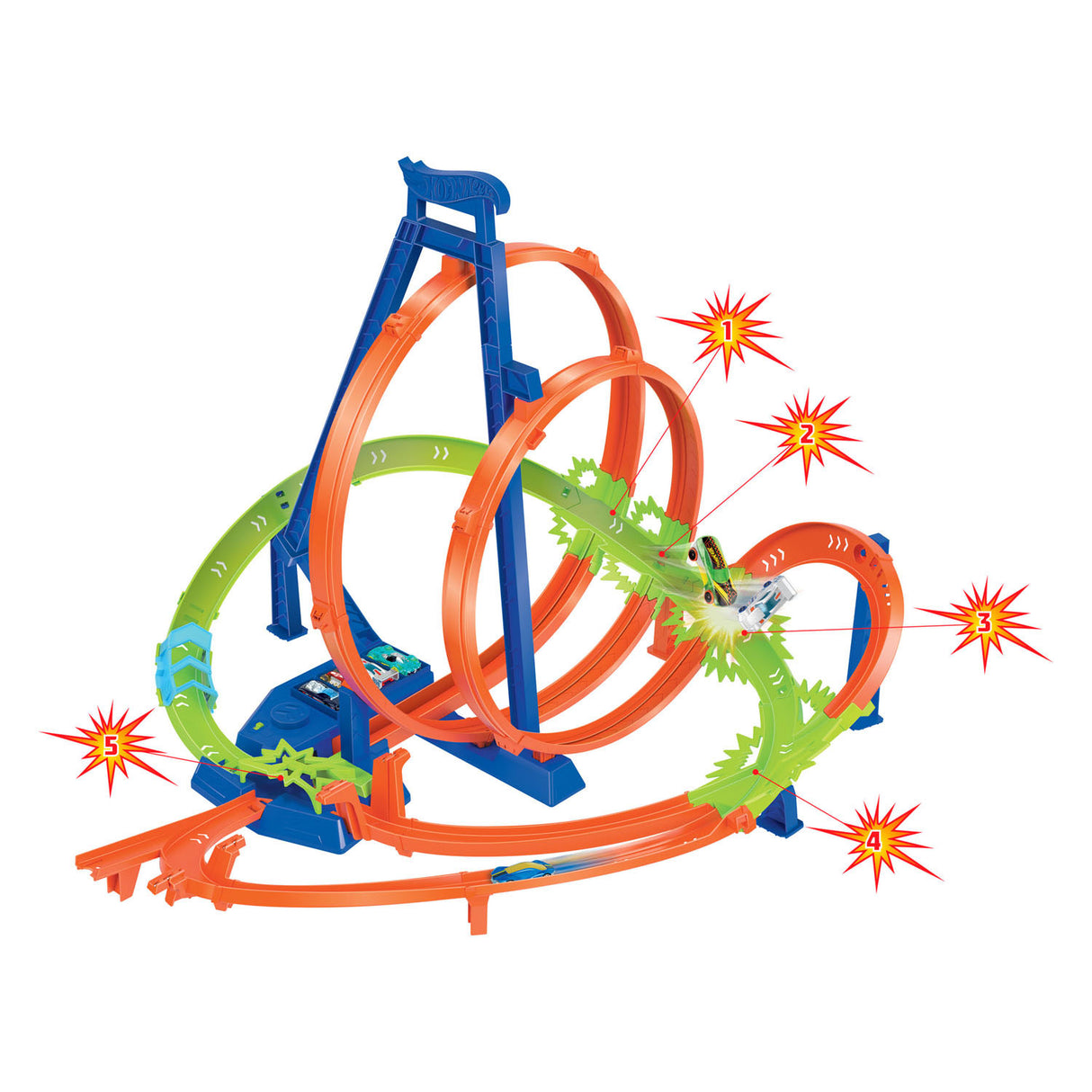 Hot Wheels Akcja Legendarna awaria i wyskakna gra wyścigowa gra