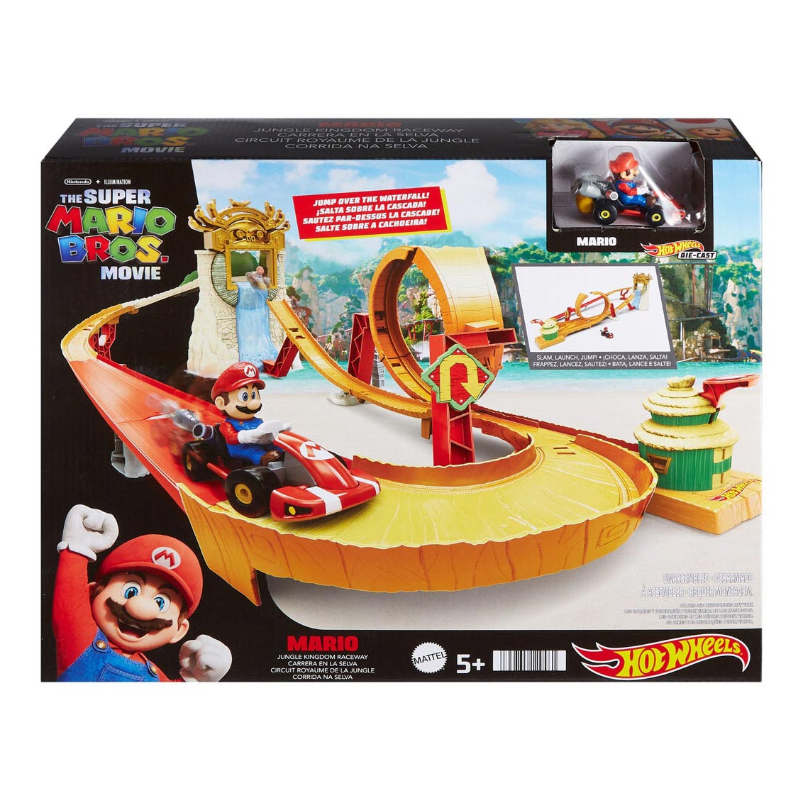 Hot Wheels Mario Kart Island Race Track