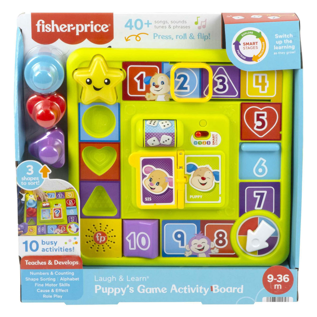 Fisher Price Learning Pleasure Puppy Games Sign