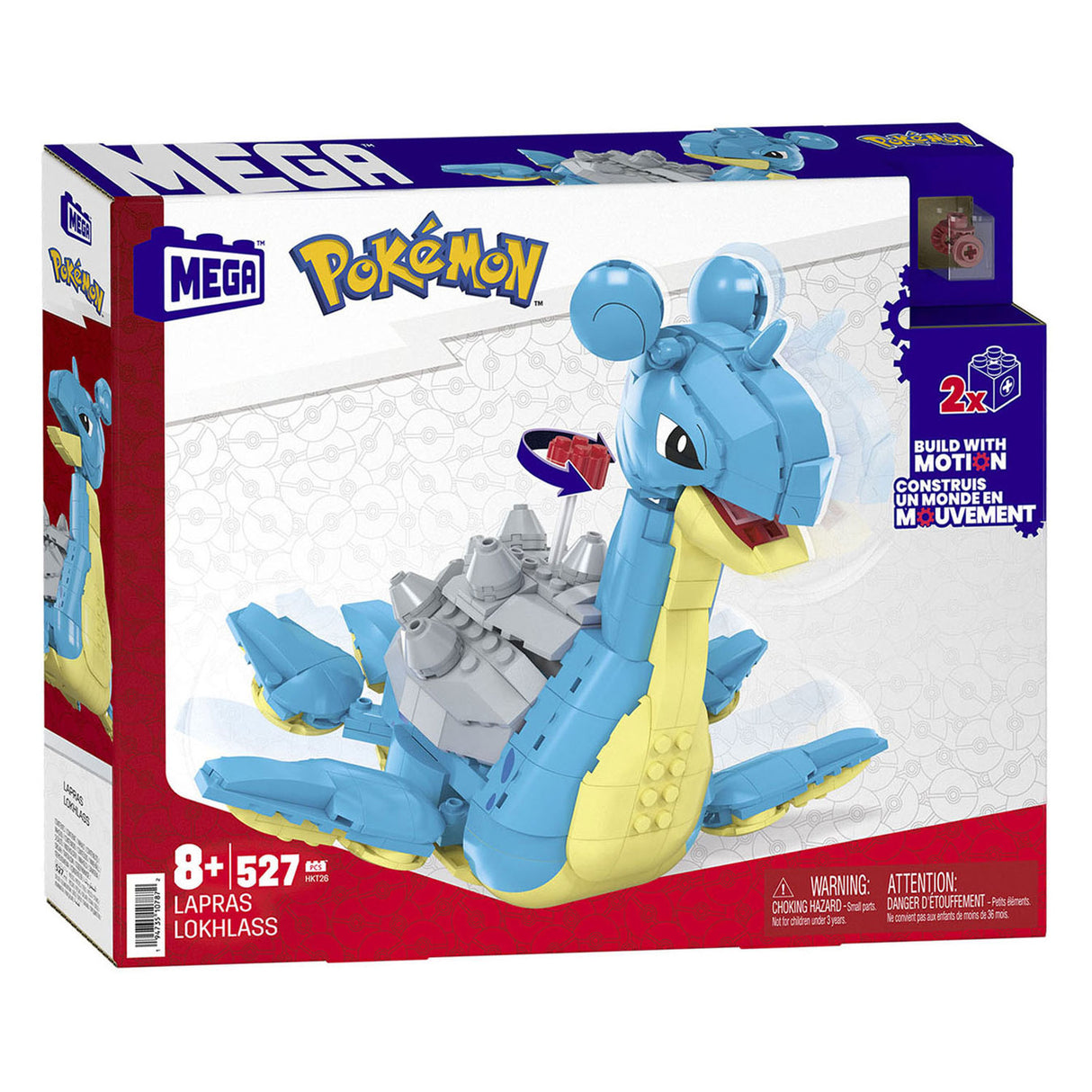 Mattel Mega Construx Building Set Lapras