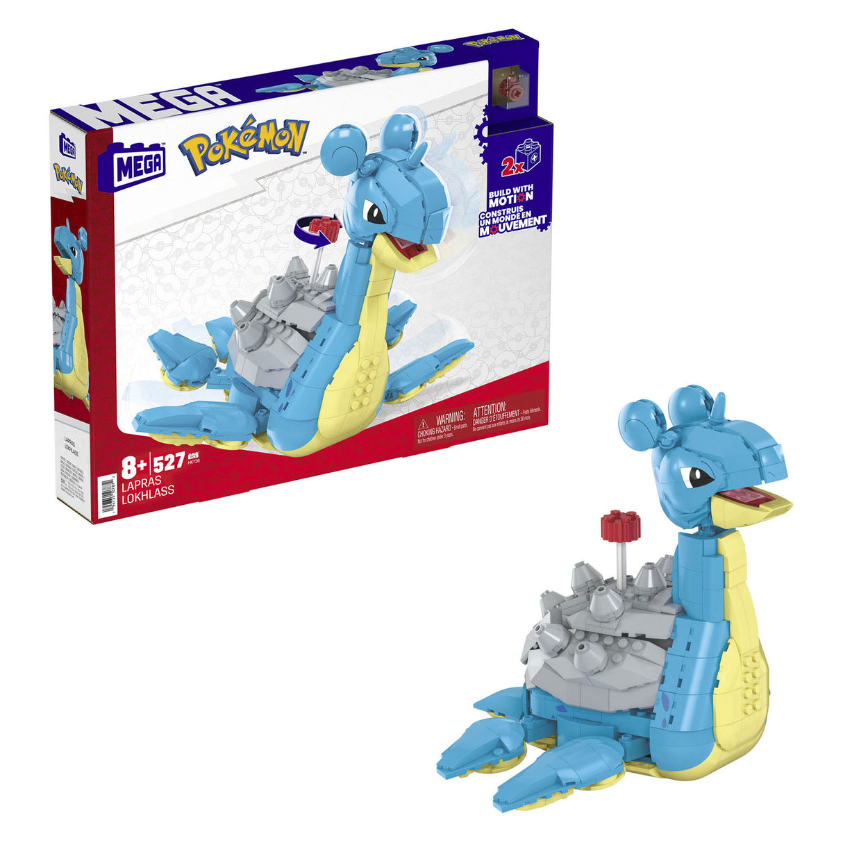 Mattel Mega Construx Building Set Lapras