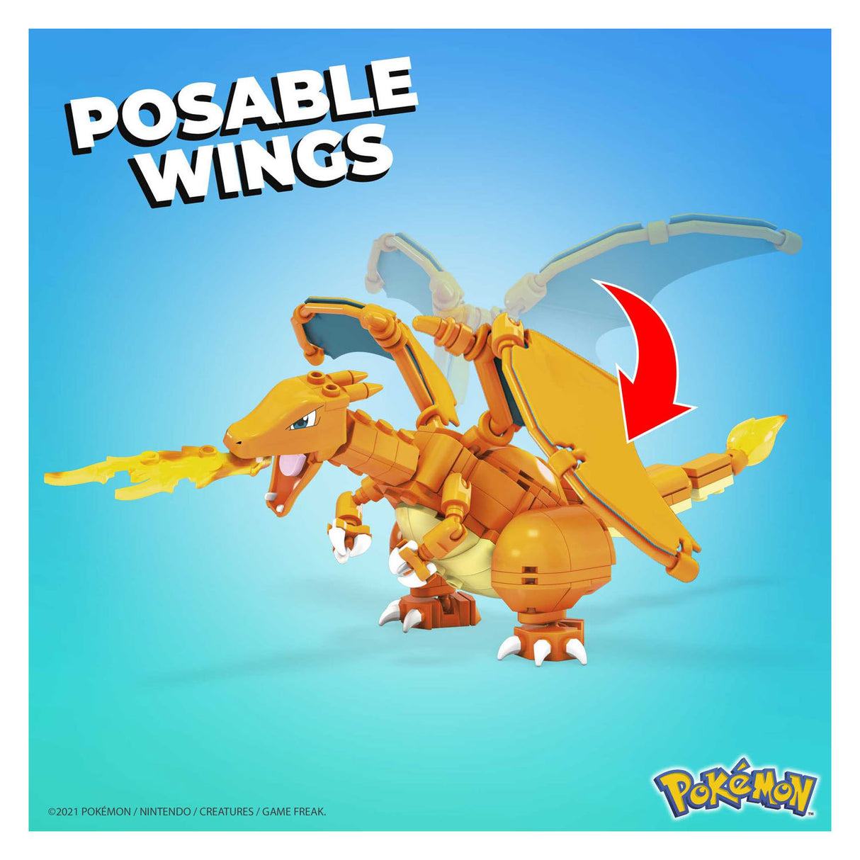 Mattel Pokemon Mega Charmander Evolution Set