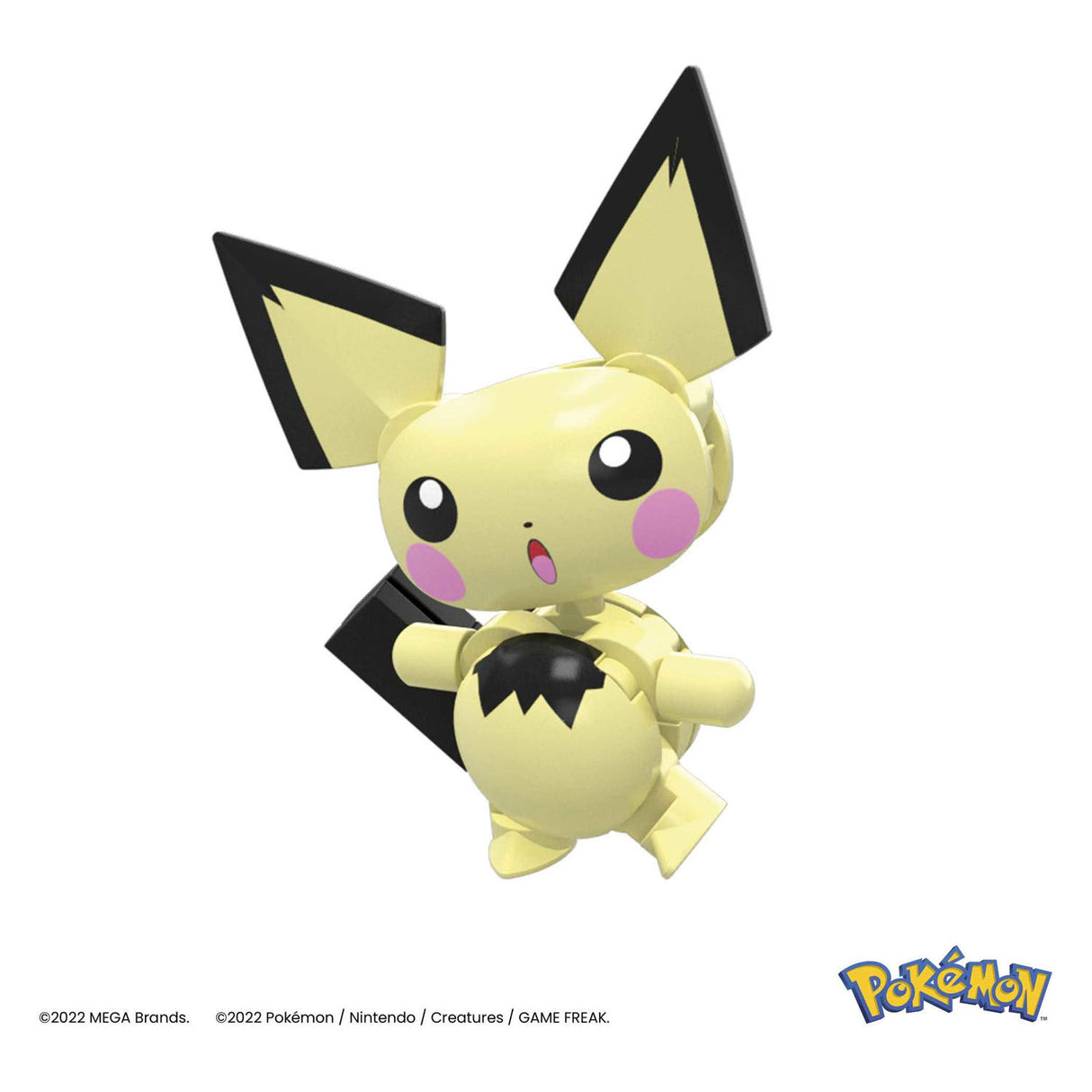 Matstell mega Contrerux Bouwet Pikachu Evolutioun