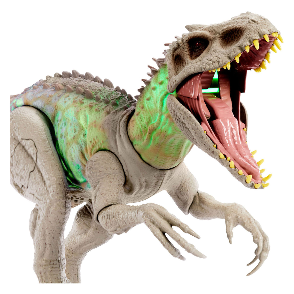 Mattel Jurassic World Camuflae and Fighting Indominus Rex Speel figura