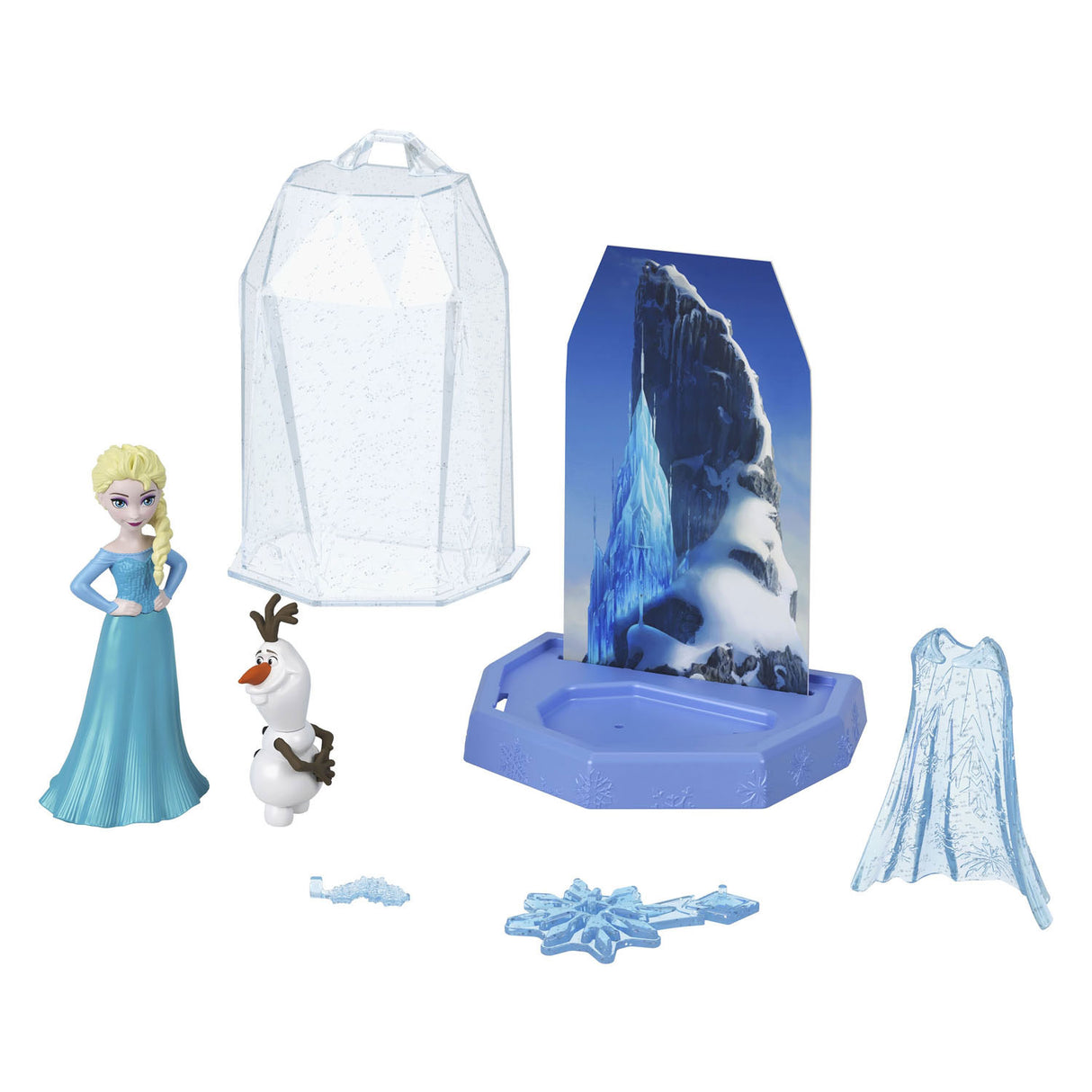 Mattel disney frozen ice reveal modepop elsa and olaf