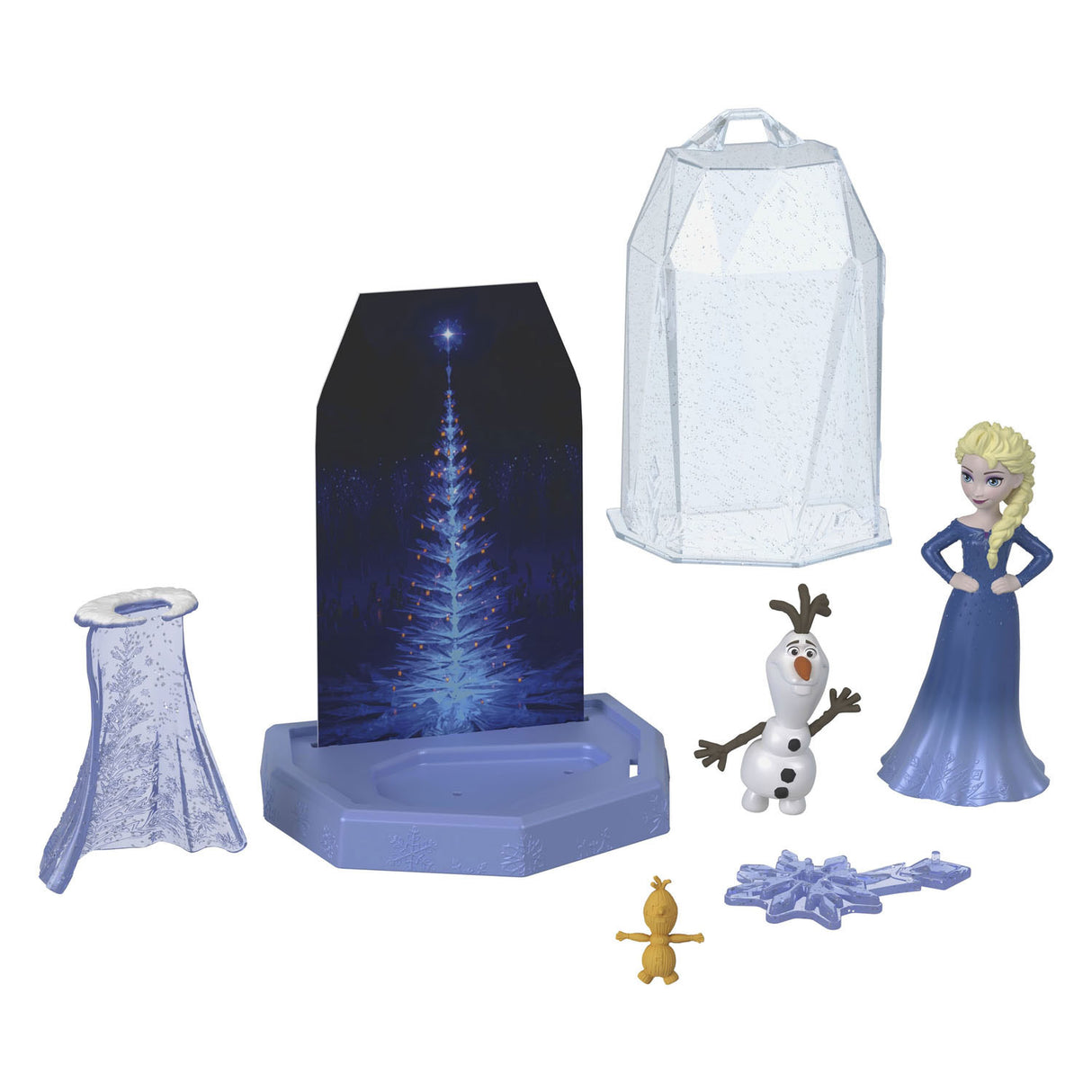 Mattel disney frozen ice reveal modepop elsa and olaf
