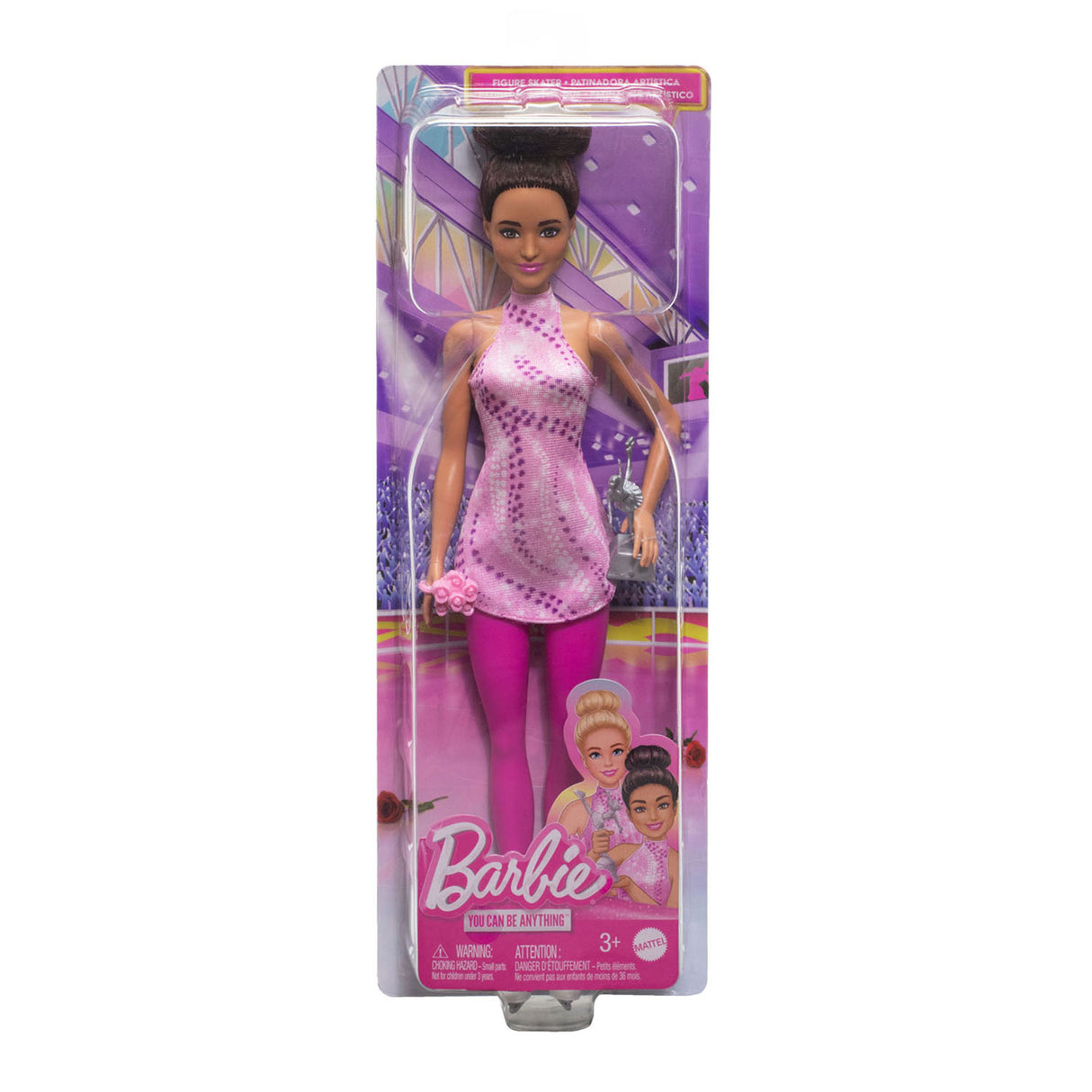 Mattel Barbie figure skater fashion doll